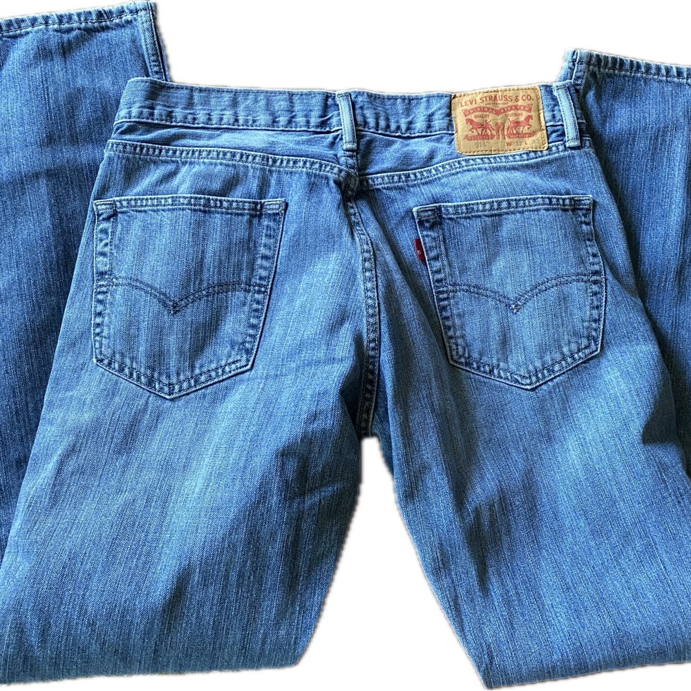 Levi's 514 33x 32 Men's Classic Straight Blue Jeans